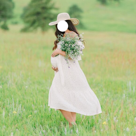 Nothing Fits But - Kiko Dress in Floral Gauze XL - Picture 5 of 11